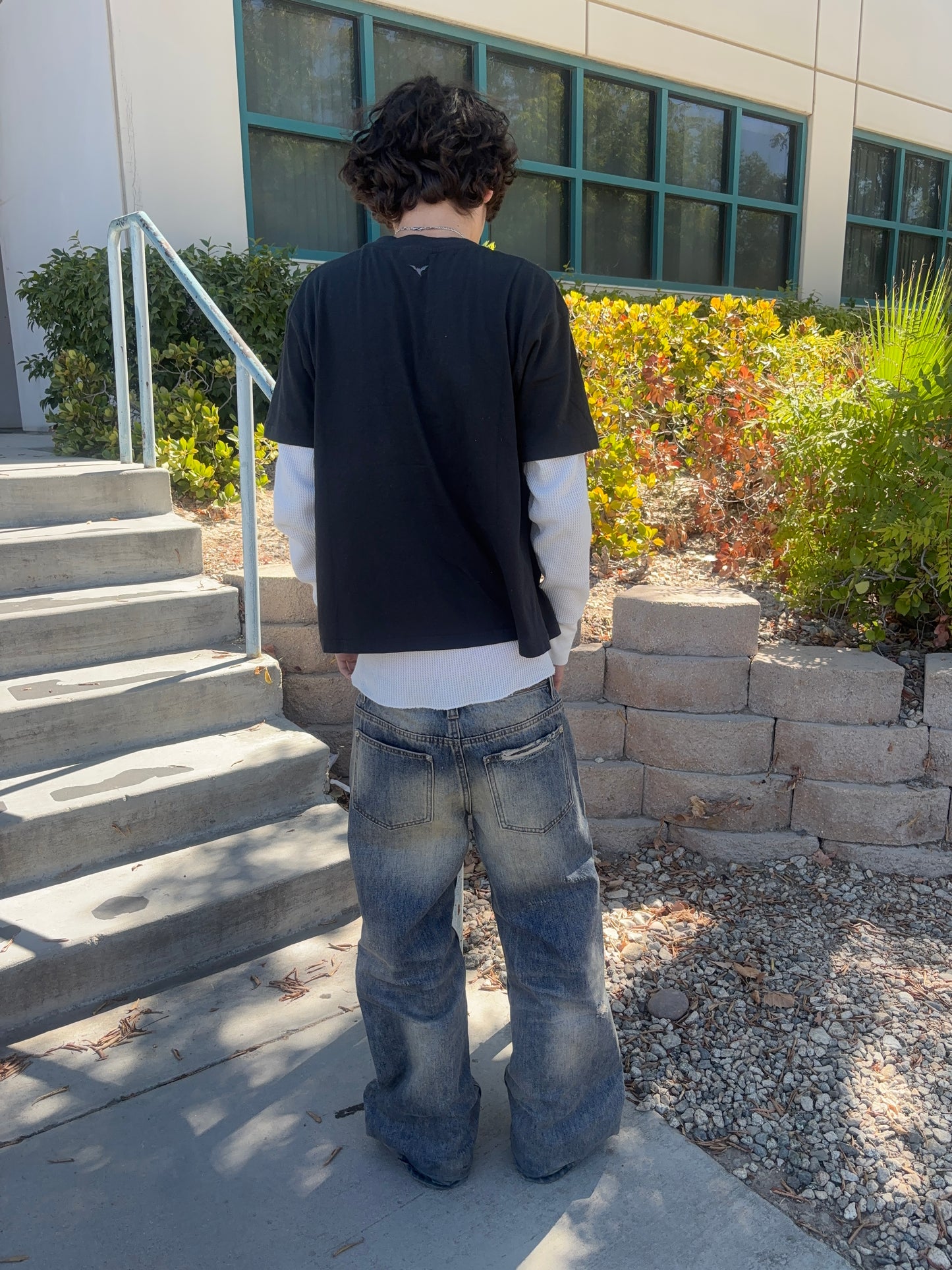 "Scarred" Bootcut Distressed Denim PRE-ORDER